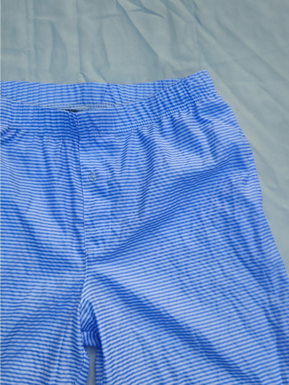 VINTAGE Striped Cottage Core Boxer Style Shorts
